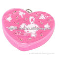 4-compartment Heart Shaped Pill Box